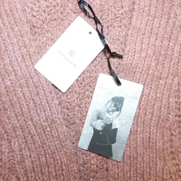 Buy 1 sweater, Get 2 Free Sincerely Jules Cardigan Sweater Mauve Oversized Sze S - Picture 3 of 7